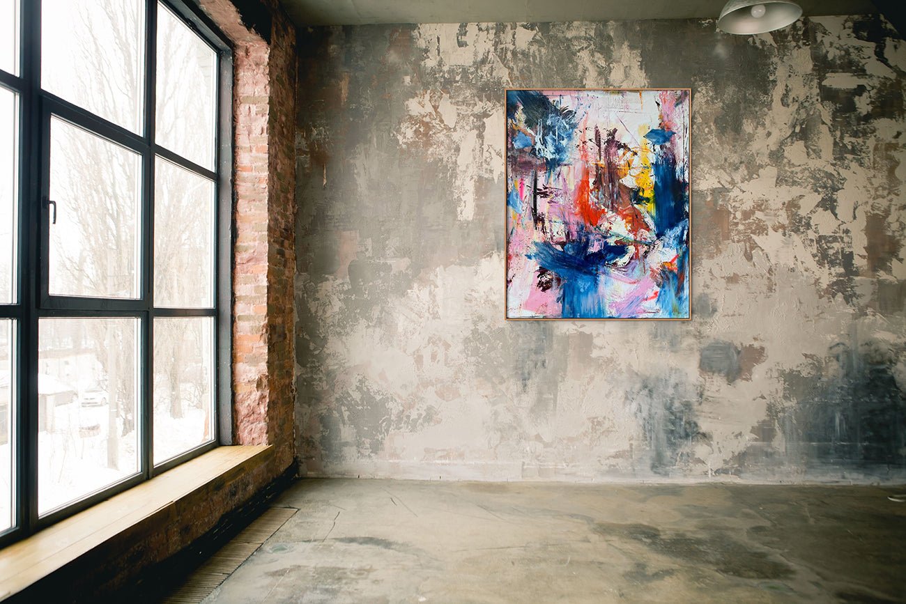 Day Ride - Tommaso Fattovich - Abstract Painting - Ideelart