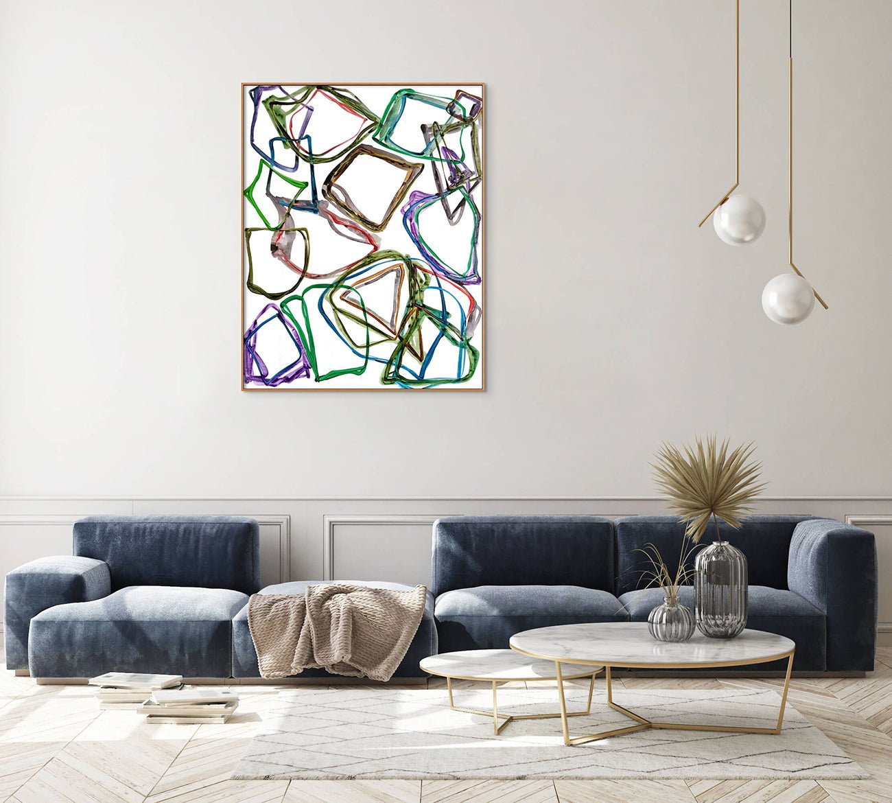 N°1117 - Jean - Daniel Salvat - Abstract Painting - Ideelart