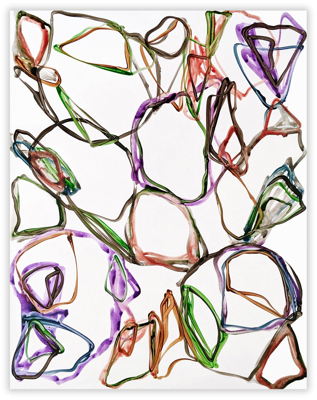 N°1120 - Jean - Daniel Salvat - Abstract Painting - Ideelart