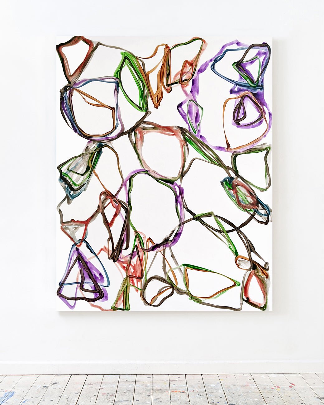 N°1120 - Jean - Daniel Salvat - Abstract Painting - Ideelart