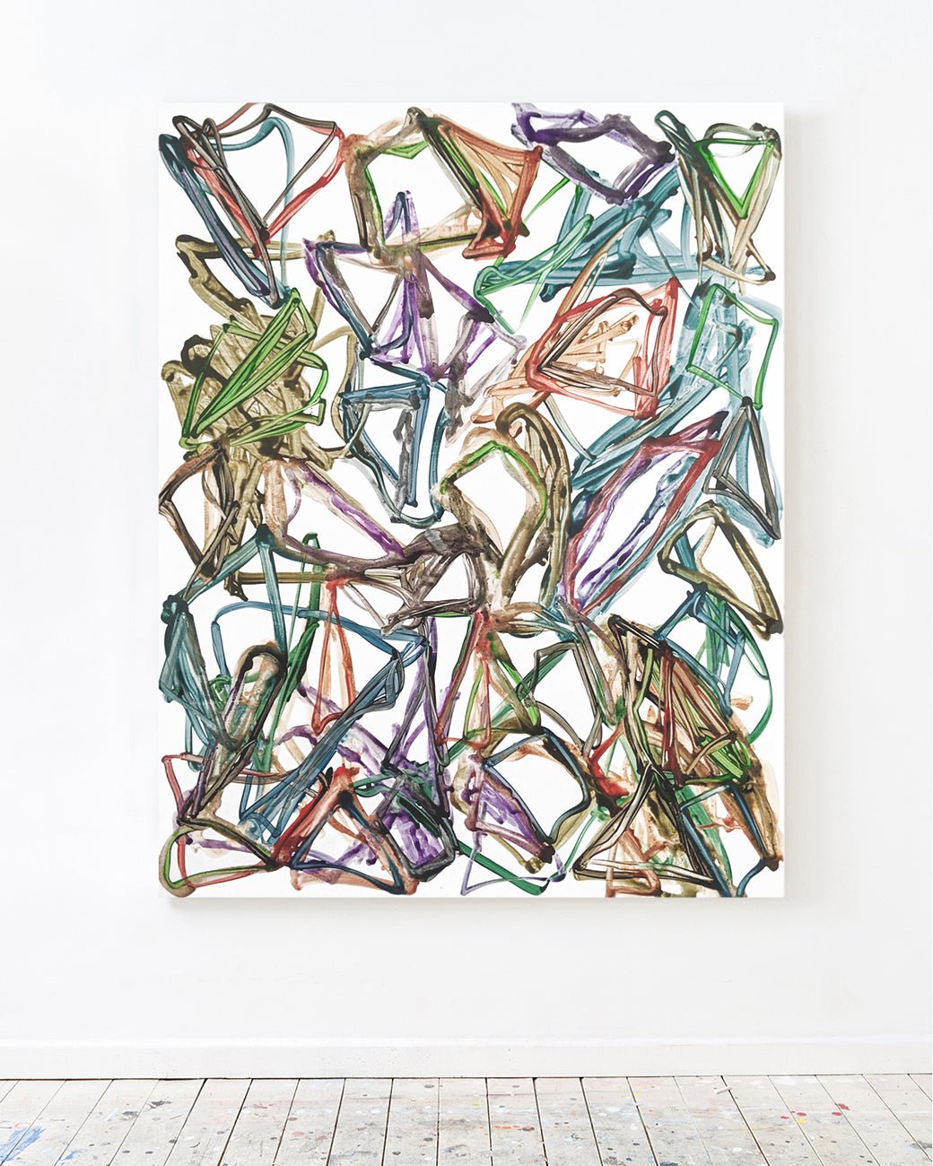 N°1132 - Jean - Daniel Salvat - Abstract Painting - Ideelart