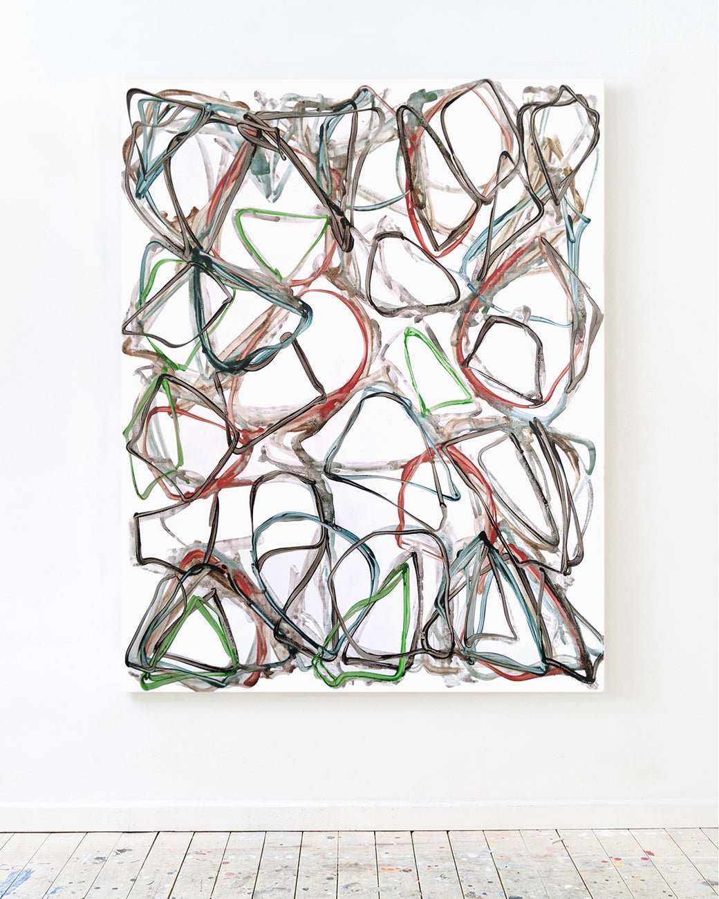 N°1133 - Jean - Daniel Salvat - Abstract Painting - Ideelart