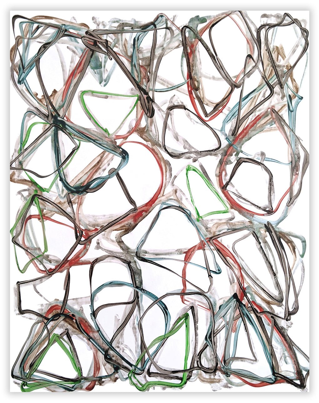 N°1133 - Jean - Daniel Salvat - Abstract Painting - Ideelart