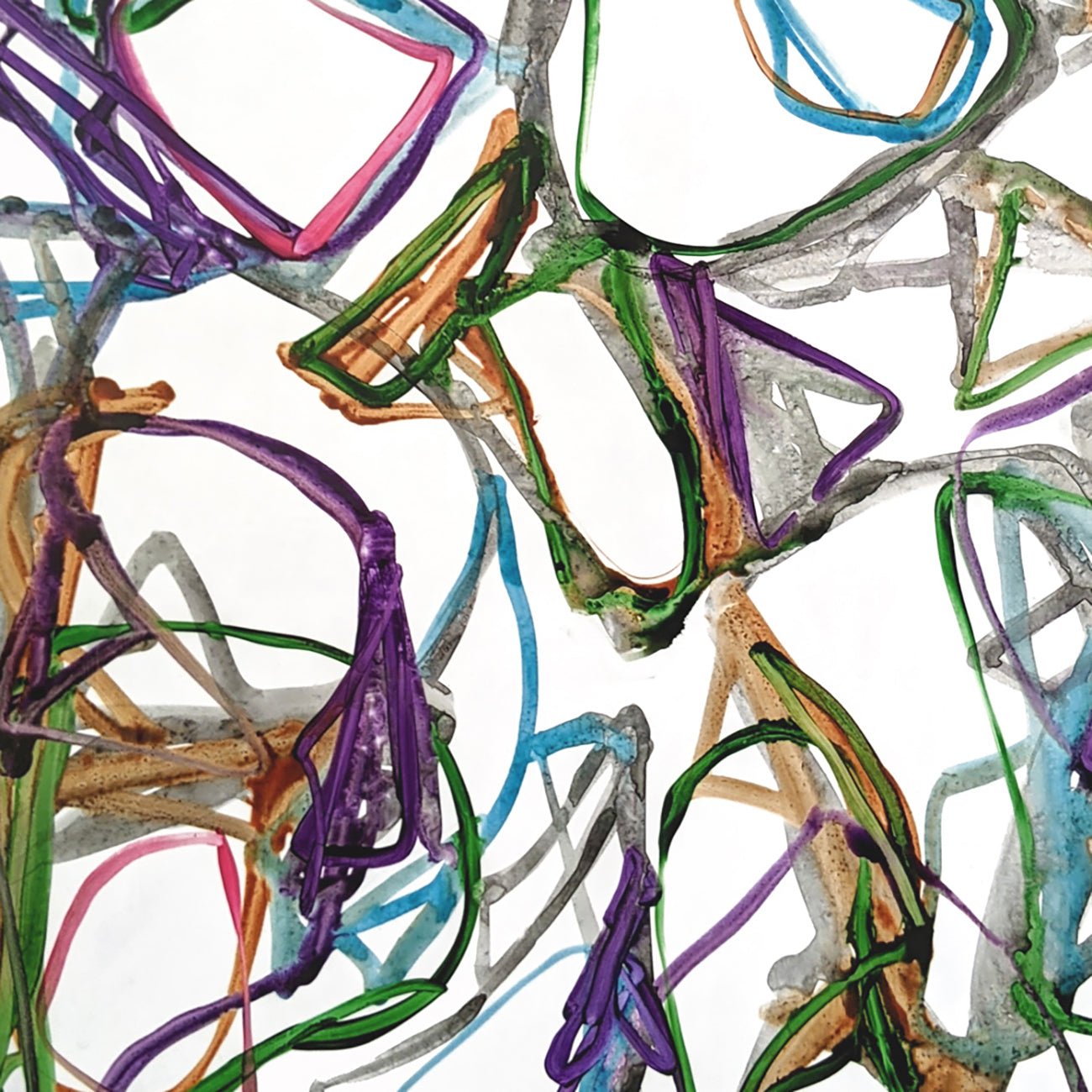 N°1140 - Jean - Daniel Salvat - Abstract Painting - Ideelart