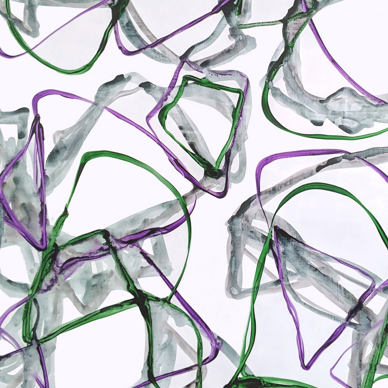 N°1142 - Jean - Daniel Salvat - Abstract Painting - Ideelart