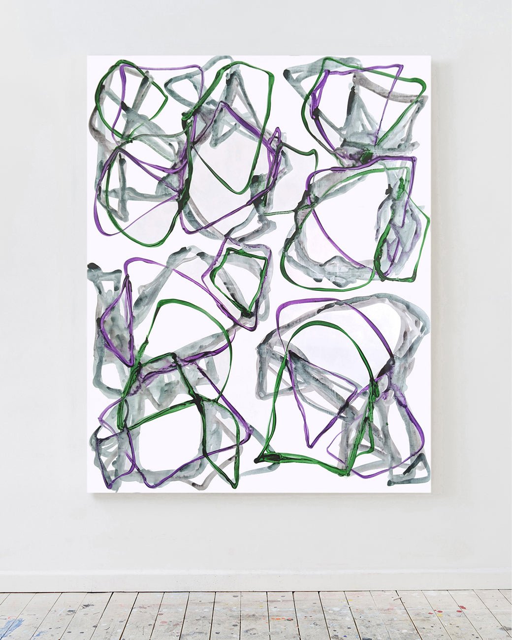 N°1142 - Jean - Daniel Salvat - Abstract Painting - Ideelart