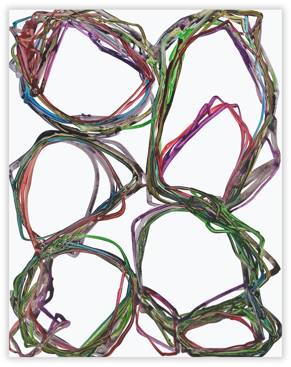 N°1149 - Jean - Daniel Salvat - Abstract Painting - Ideelart