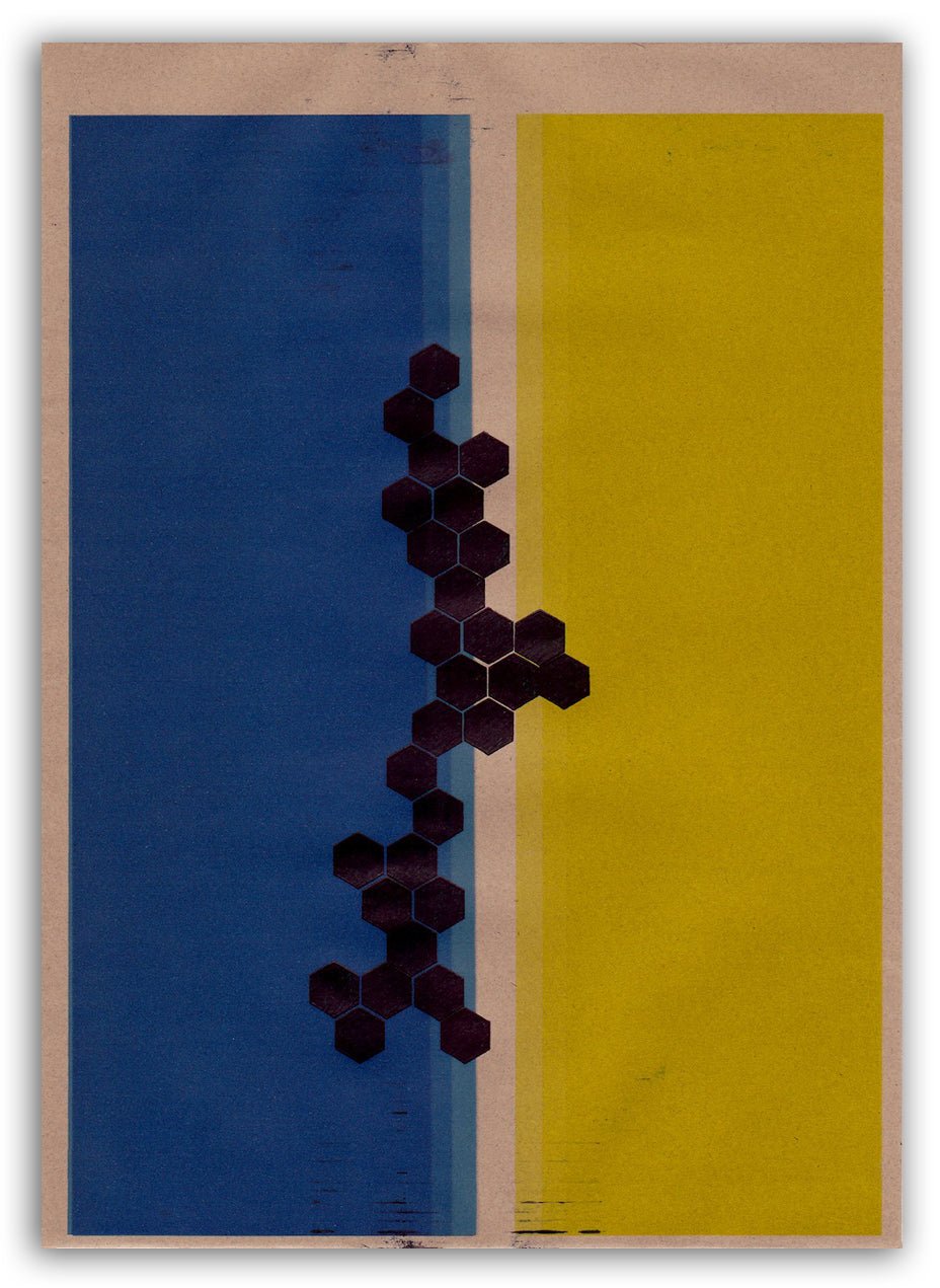 Untitled 13.6.12 - Richard Caldicott - Abstract Mixed Media - Ideelart