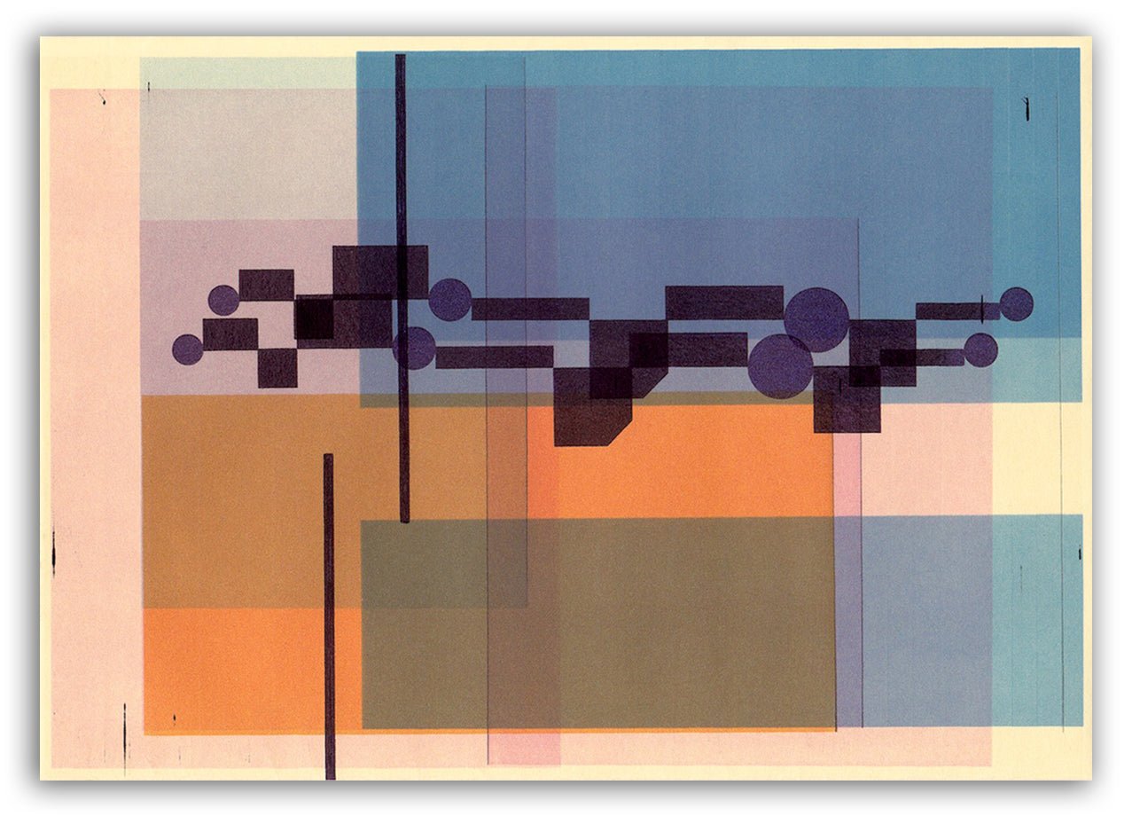 Untitled 28.2.12 - Richard Caldicott - Abstract Mixed Media - Ideelart