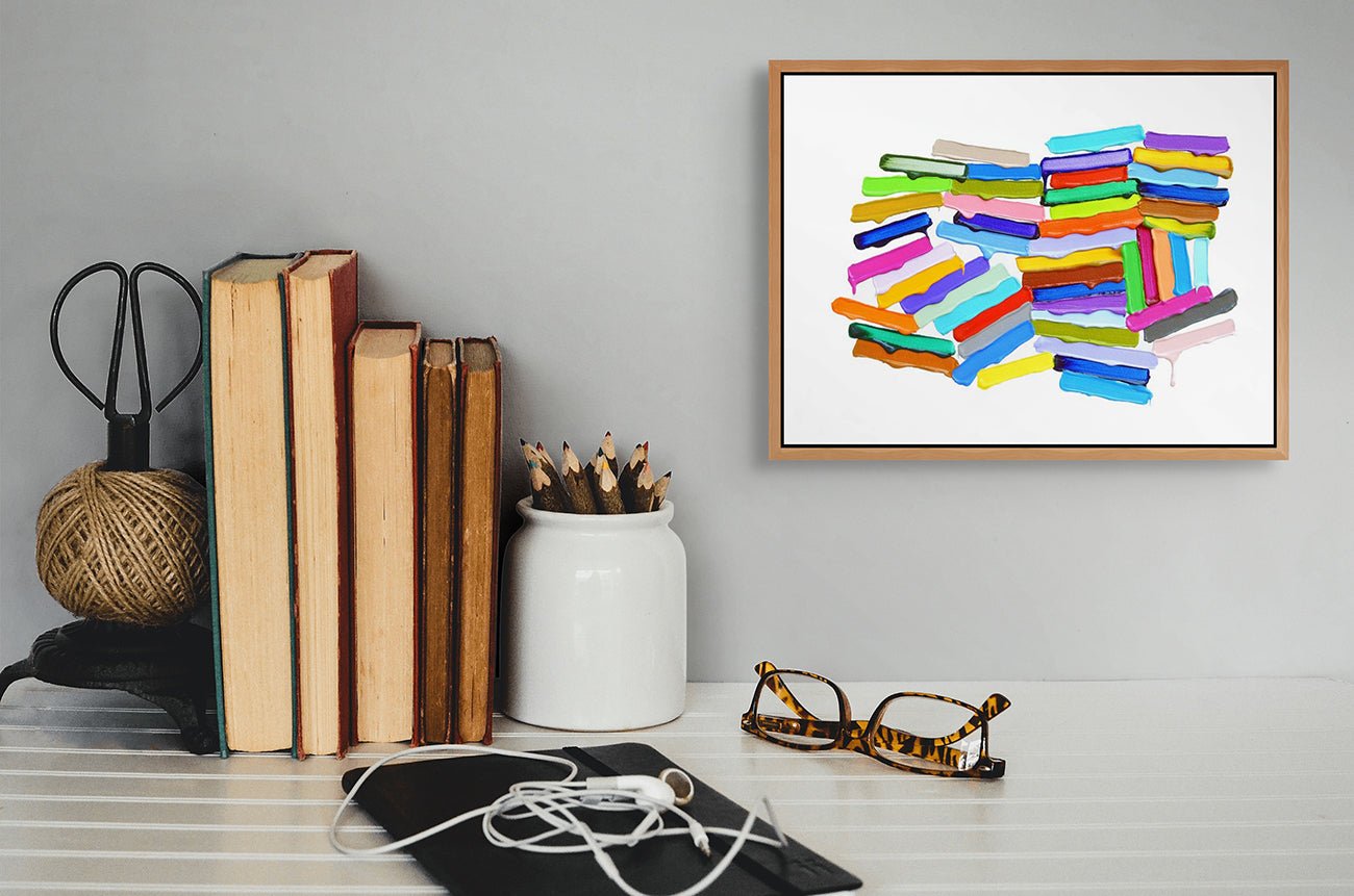 Back Story - Martina Nehrling - Abstract Painting - Ideelart