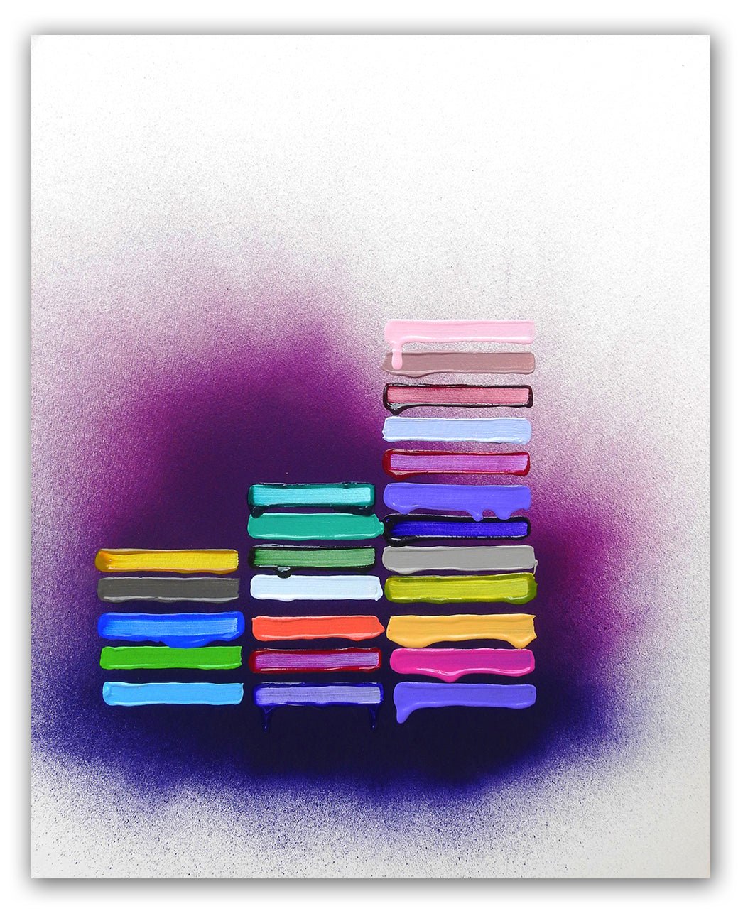 Deep Calling To Sleep - Martina Nehrling - Abstract Painting - Ideelart