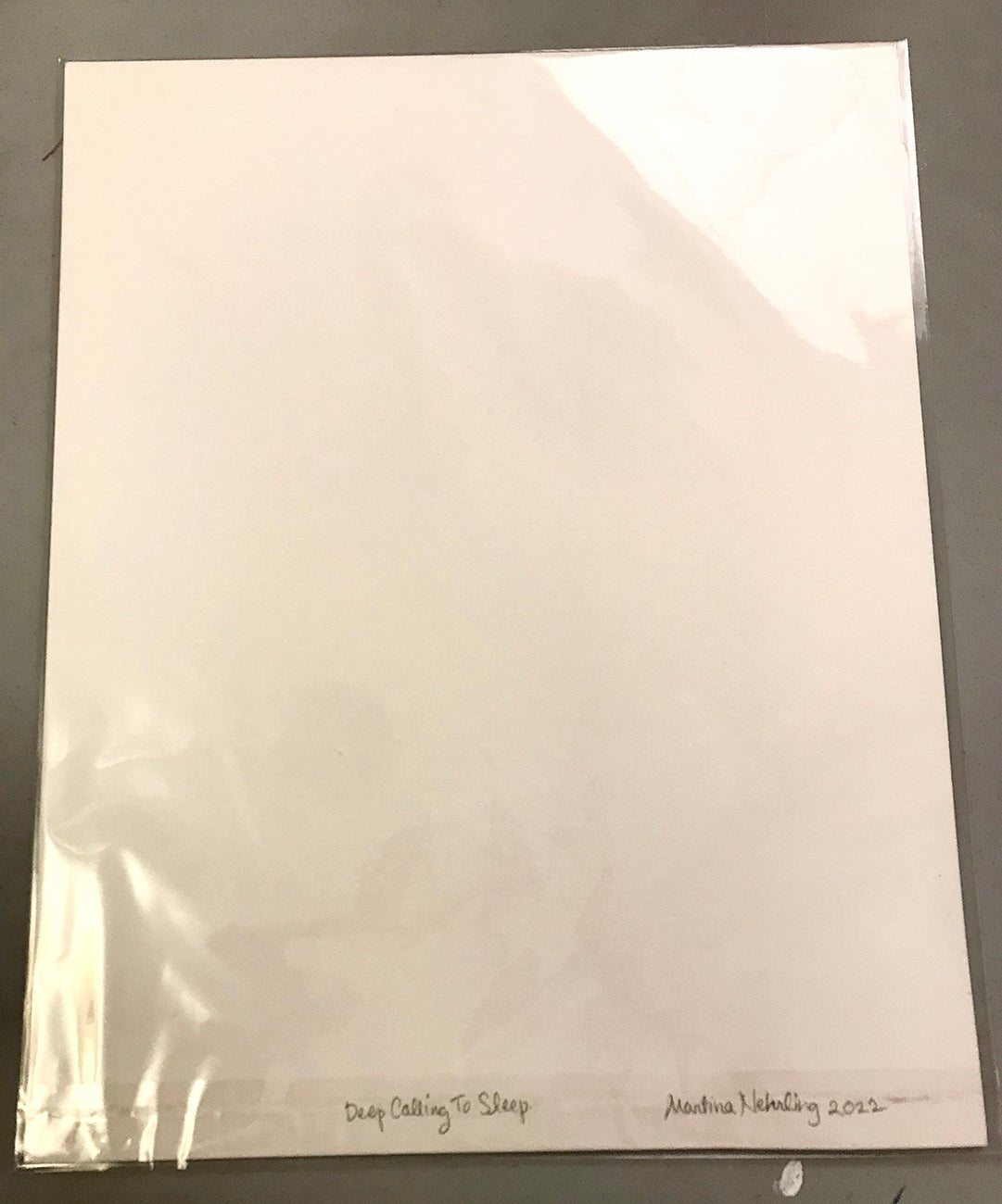 Deep Calling To Sleep - Martina Nehrling - Abstract Painting - Ideelart