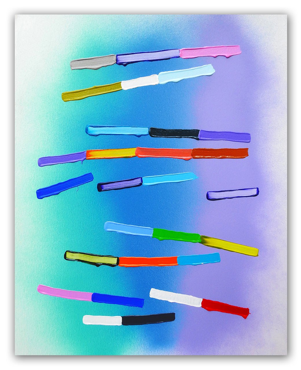 Like Water Through Rock - Martina Nehrling - Abstract Painting - Ideelart