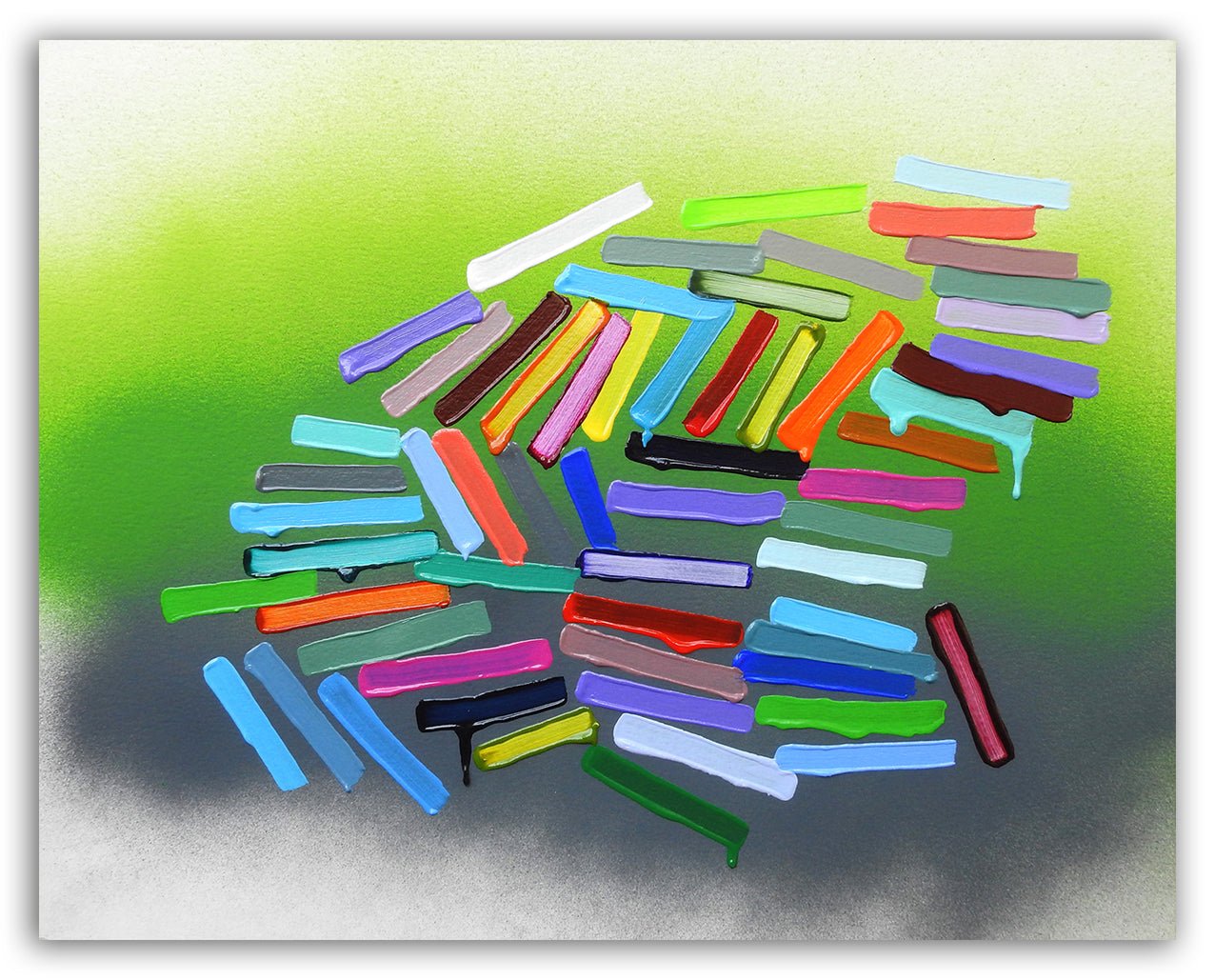 Garden Of The Really Real - Martina Nehrling - Abstract Painting - Ideelart