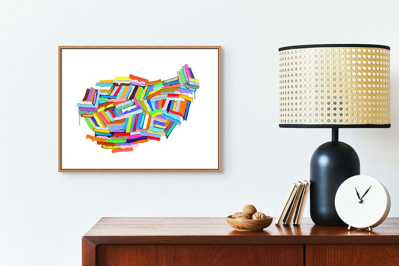 Seed - Martina Nehrling - Abstract Painting - Ideelart