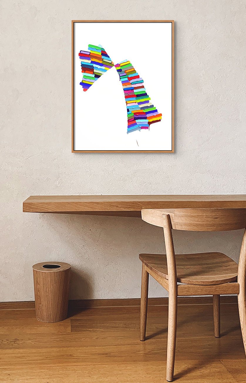 Flying Buttress 1 - Martina Nehrling - Abstract Painting - Ideelart