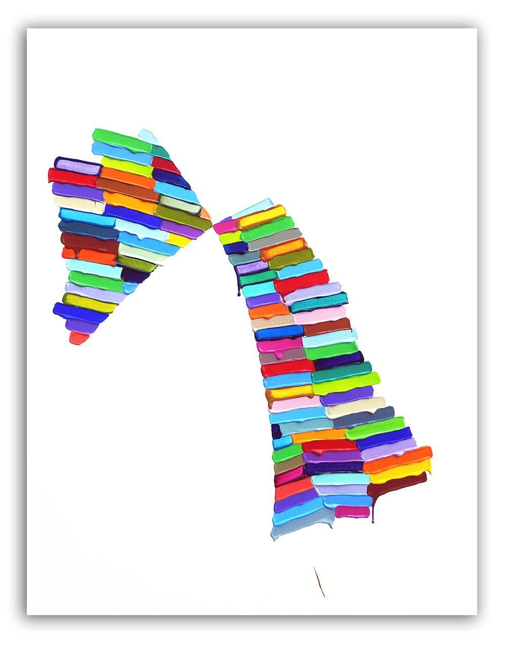 Flying Buttress 1 - Martina Nehrling - Abstract Painting - Ideelart