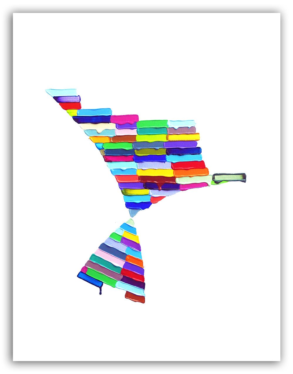 Flying Buttress 2 - Martina Nehrling - Abstract Painting - Ideelart