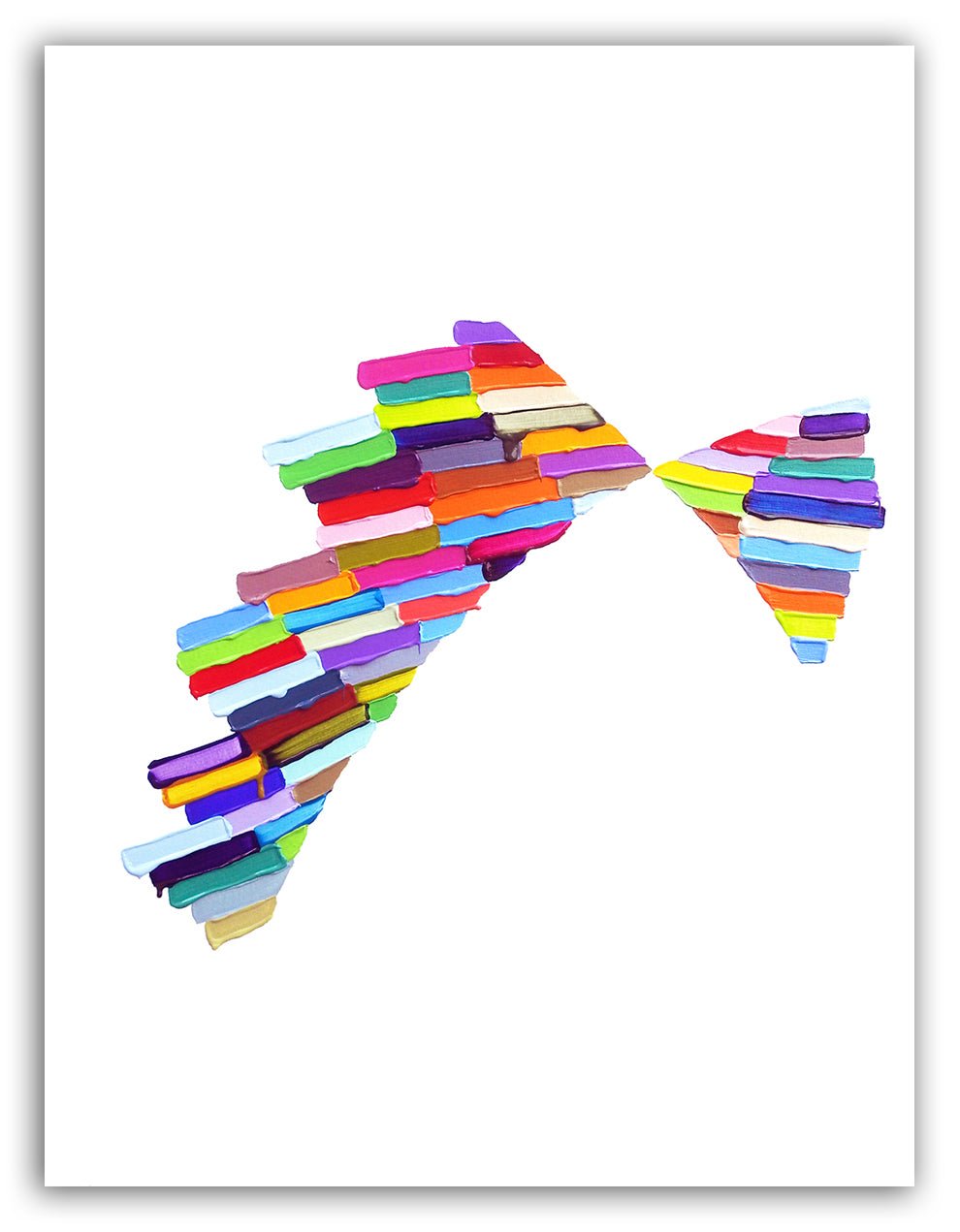 Flying Buttress 3 - Martina Nehrling - Abstract Painting - Ideelart