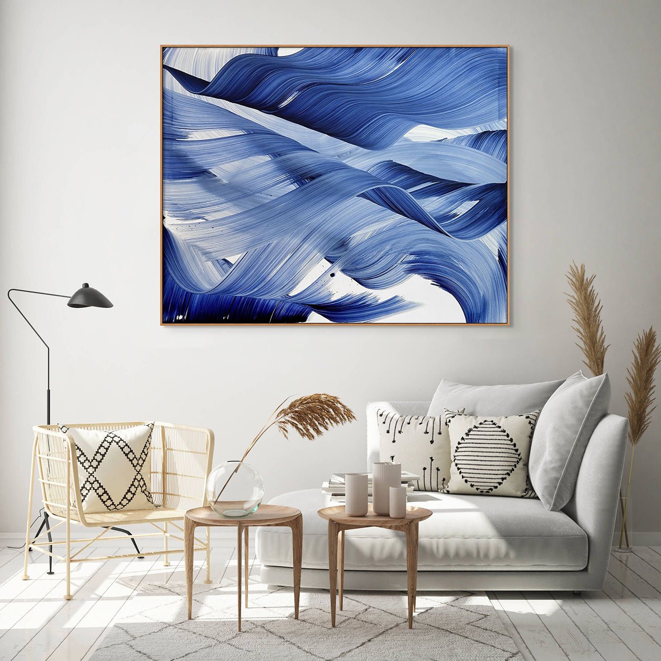 Sky Figurations - Nikolaos Schizas - Abstract Painting - Ideelart