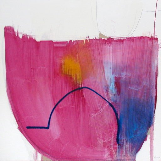 Present - Xanda McCagg - Abstract Painting - Ideelart