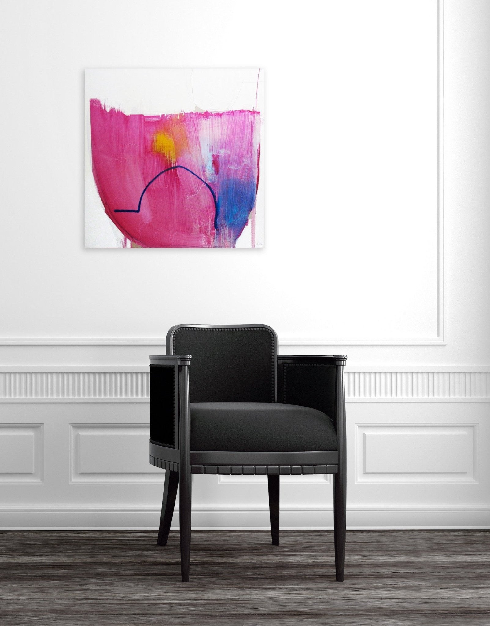 Present - Xanda McCagg - Abstract Painting - Ideelart