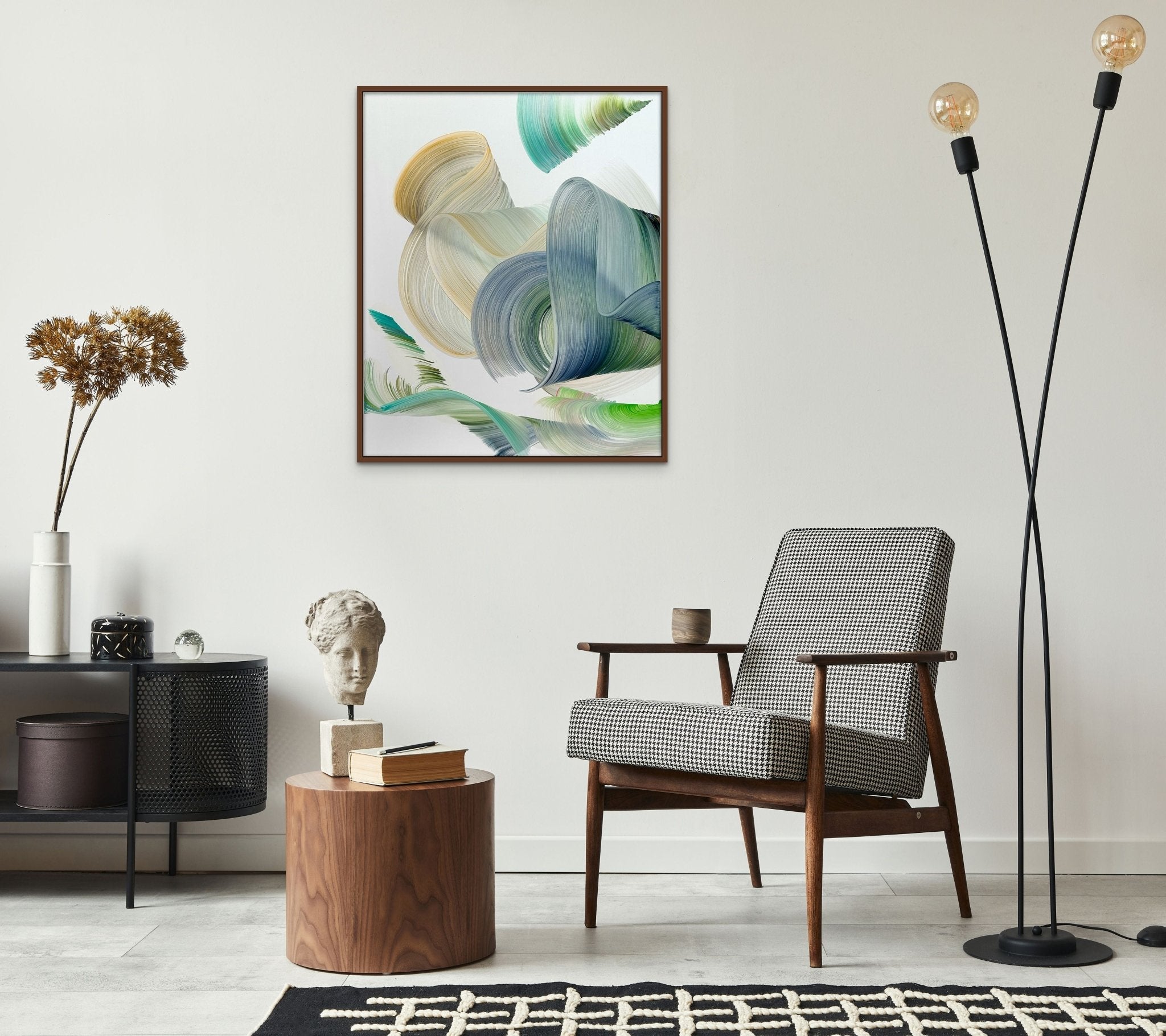 Wind formations - Nikolaos Schizas - Abstract Painting - Ideelart