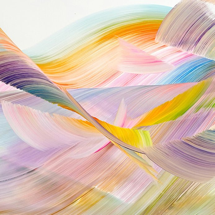 My dreamy world - Nikolaos Schizas - Abstract Painting - Ideelart