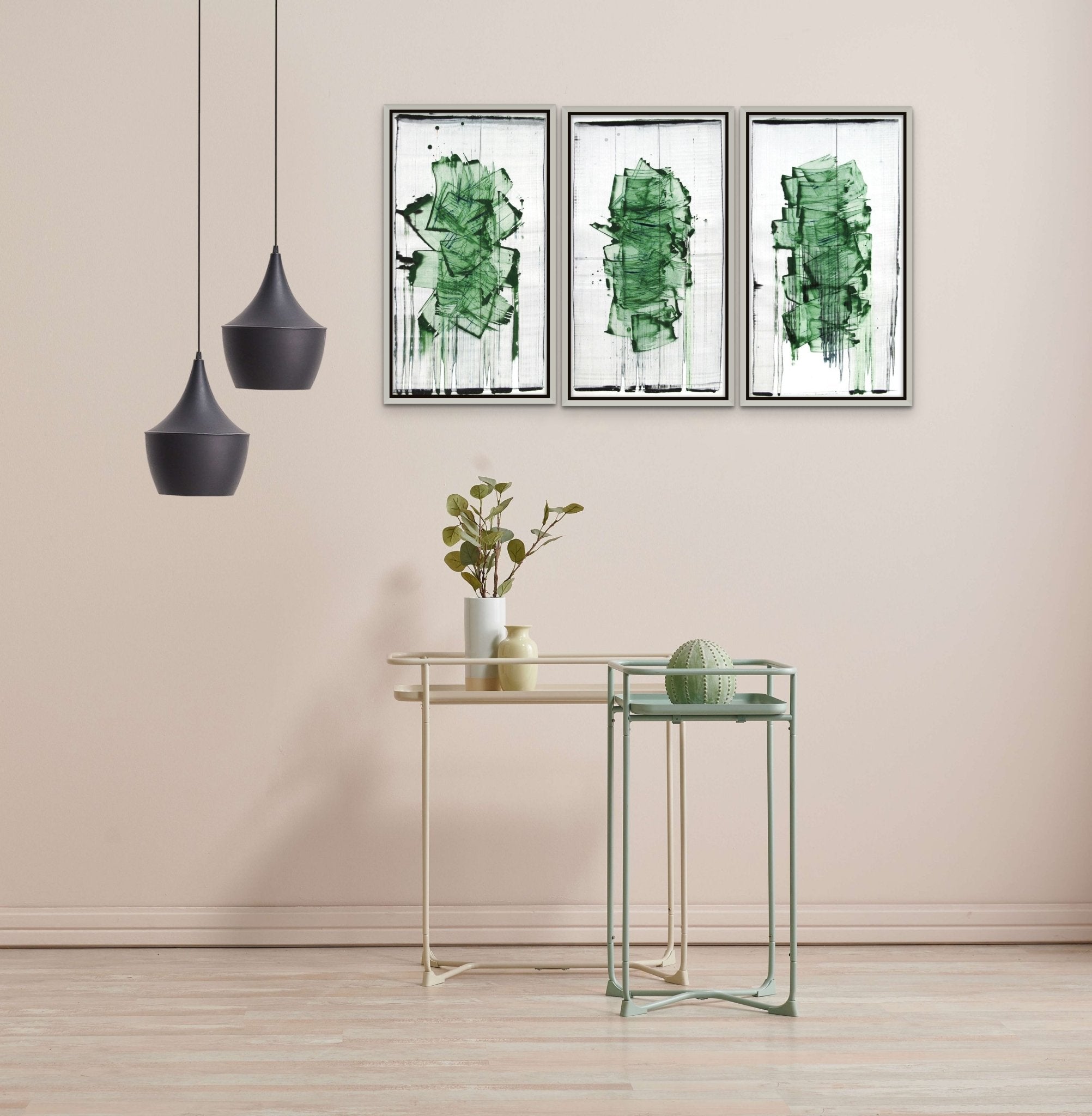 Mad green 8 - Emma Godebska - Abstract Painting - Ideelart