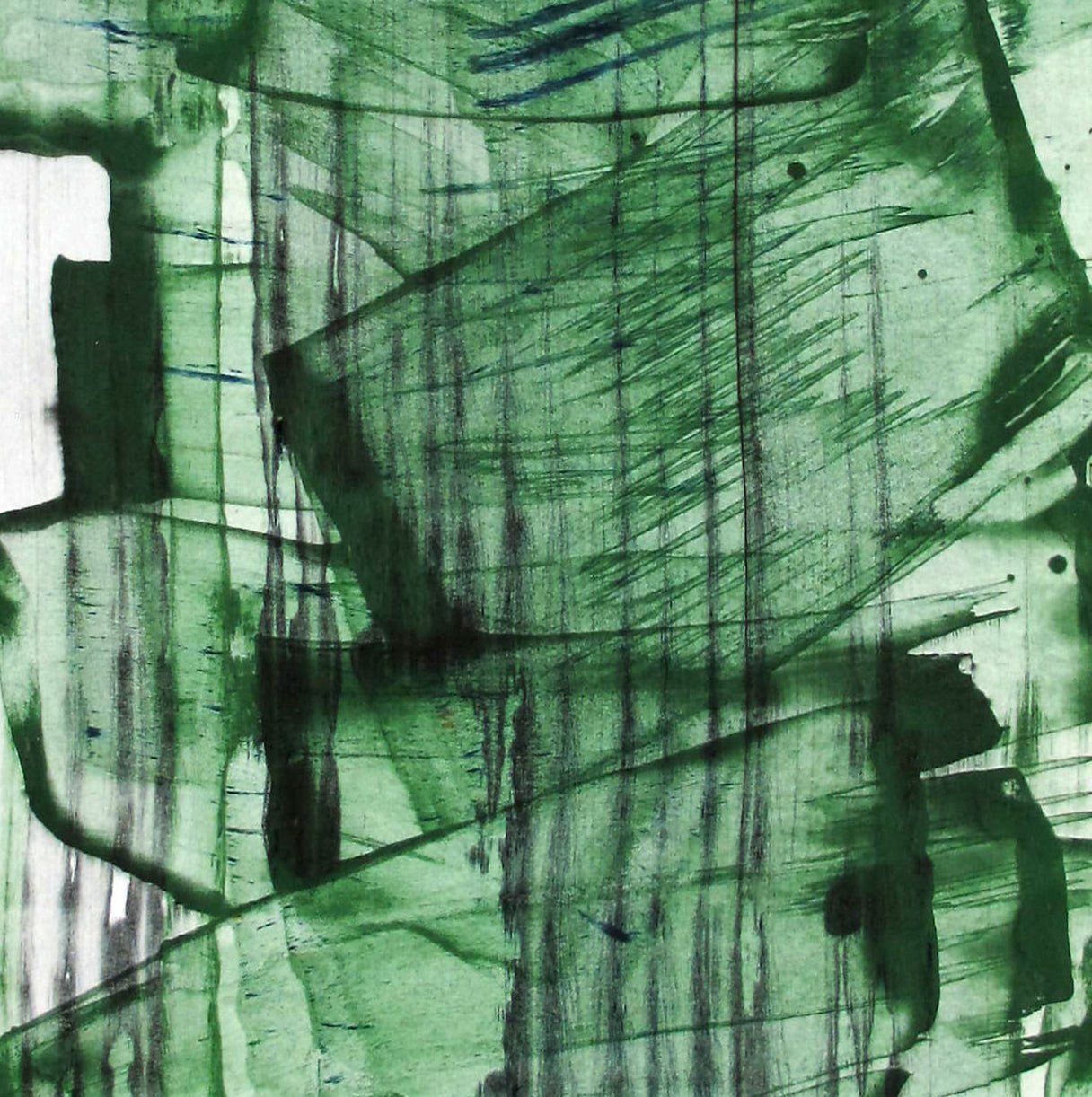 Mad green 9 - Emma Godebska - Abstract Painting - Ideelart