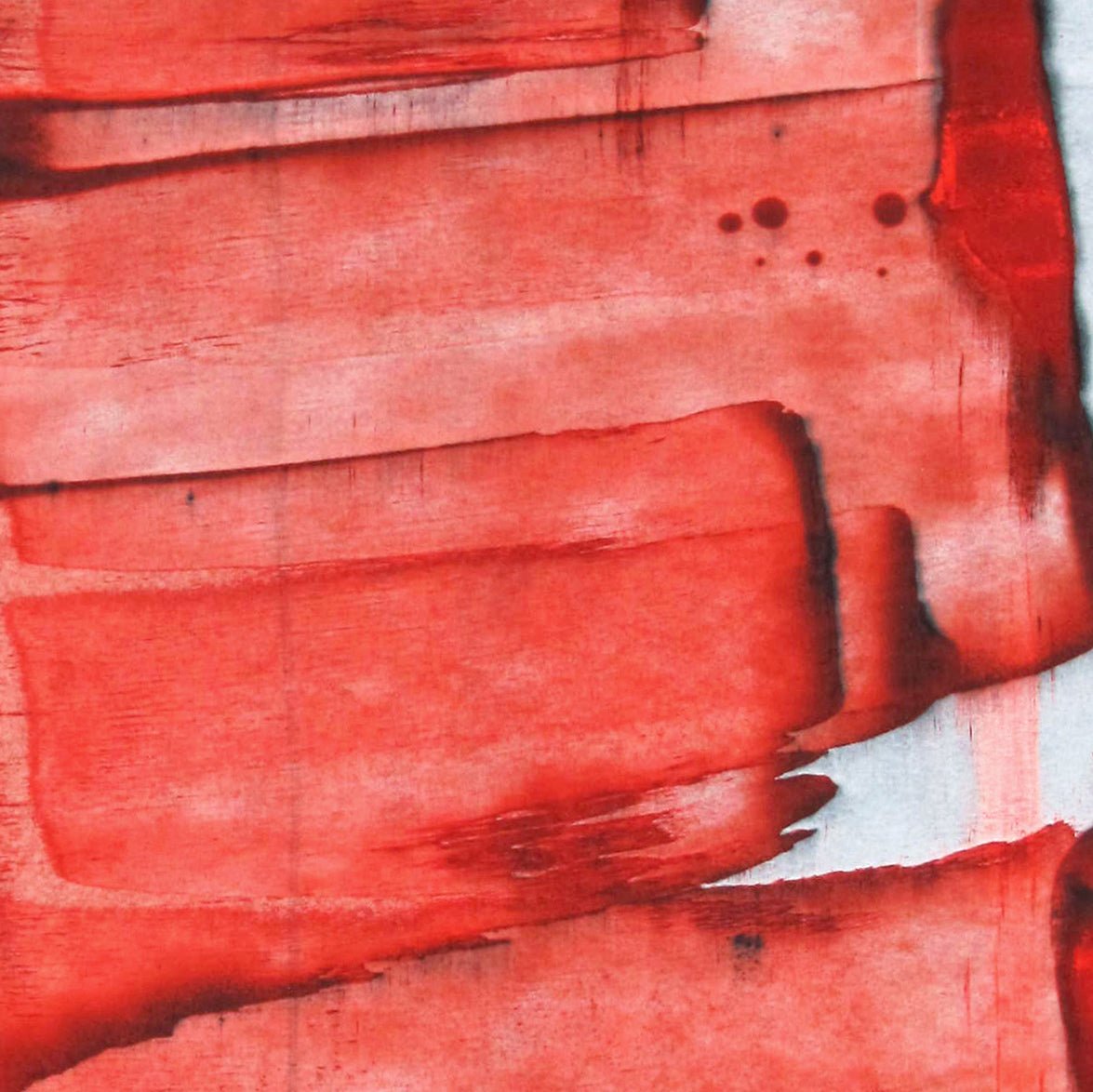 Soft red 1 - Emma Godebska - Abstract Painting - Ideelart