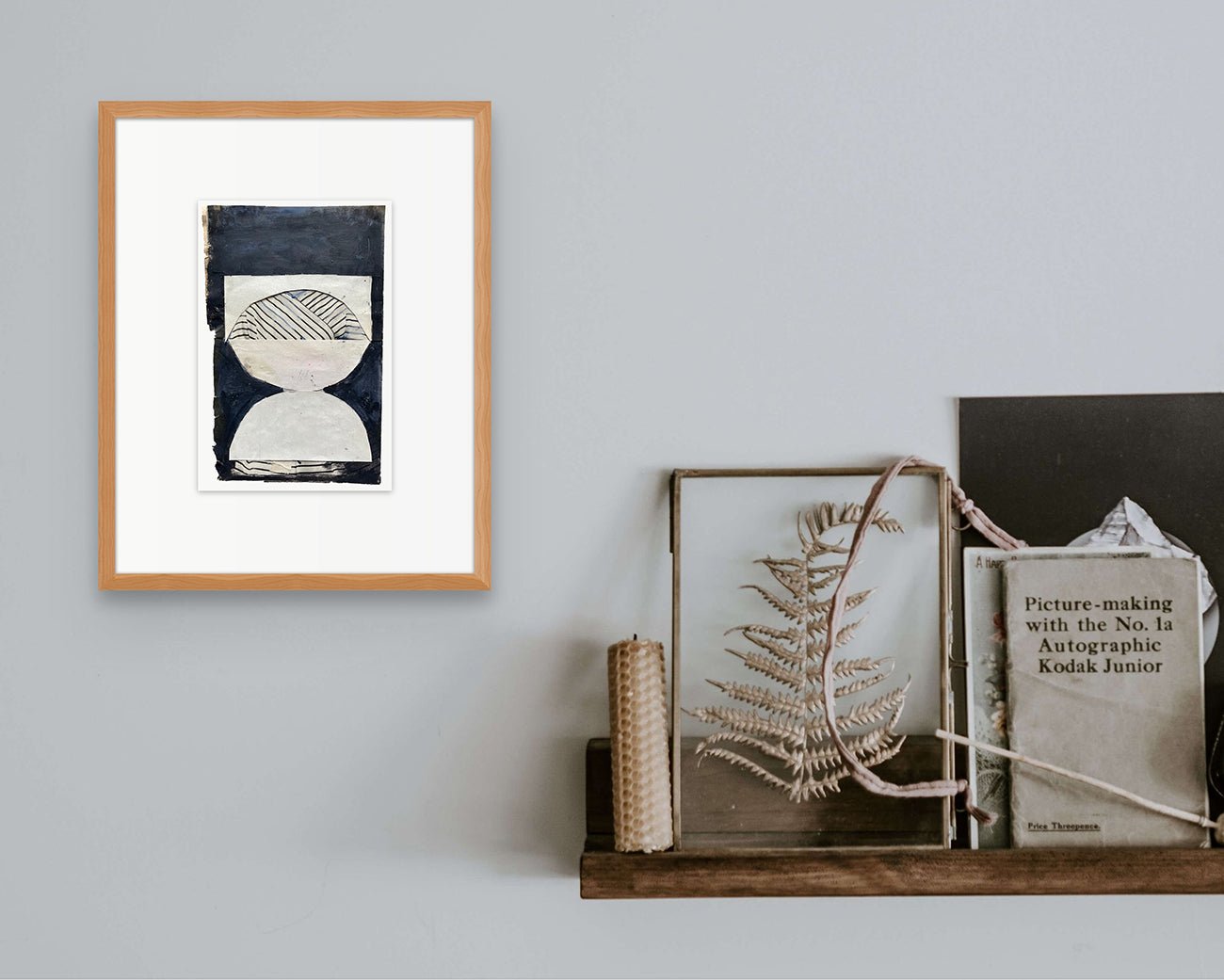 Untitled 2302 - Fieroza Doorsen - Abstract Painting - Ideelart