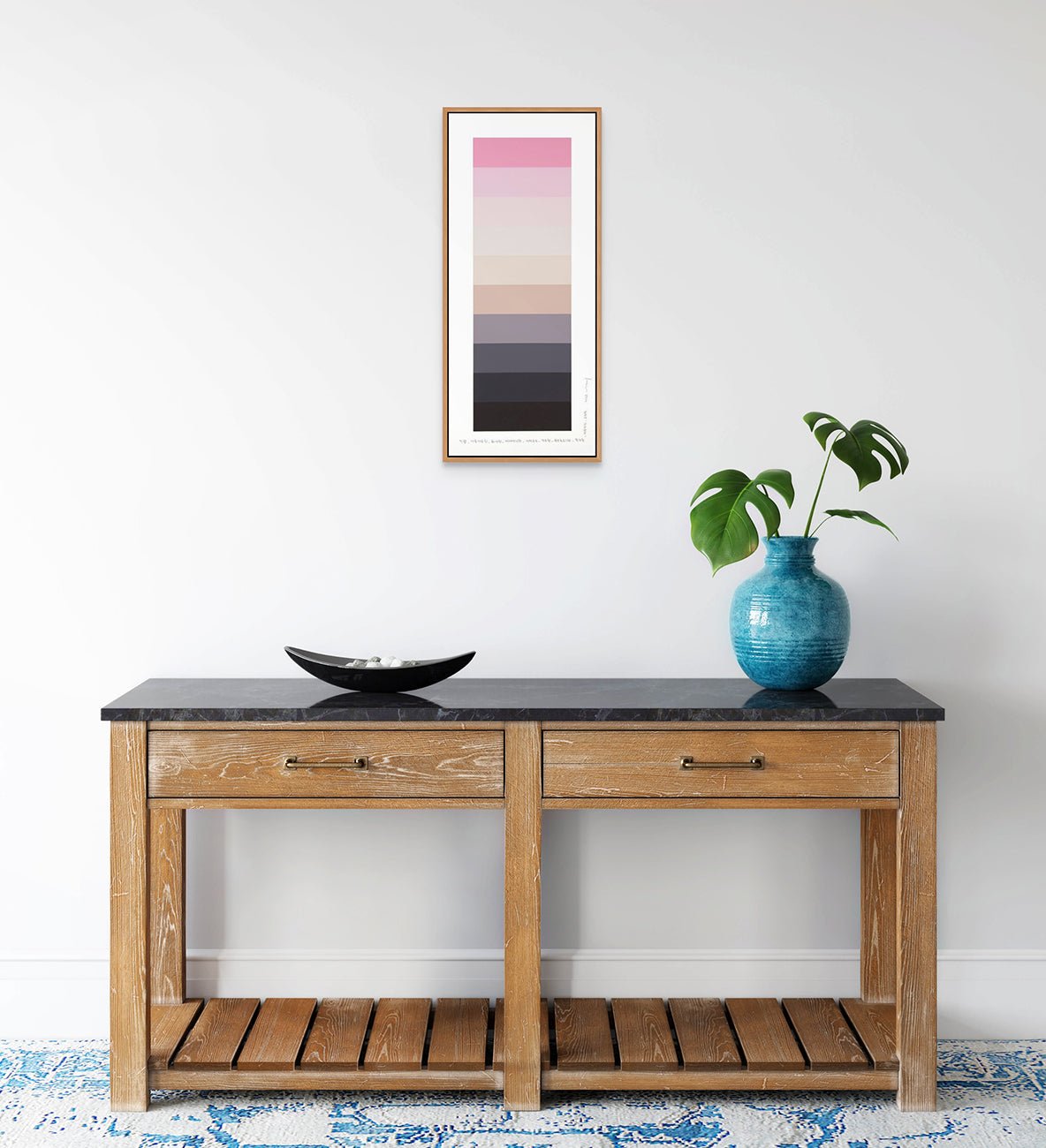 Emotional Color Chart 210 - Kyong Lee - Abstract Painting - Ideelart