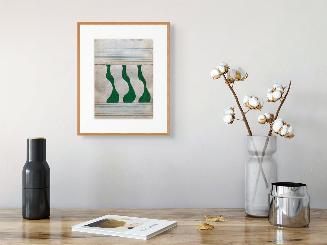 Untitled 2305 - Fieroza Doorsen - Abstract Painting - Ideelart