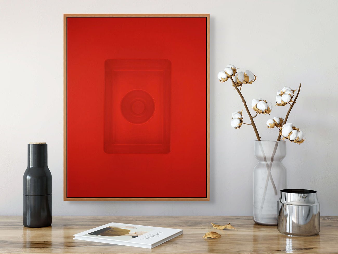 Red Box - Richard Caldicott - Abstract Photography - Ideelart
