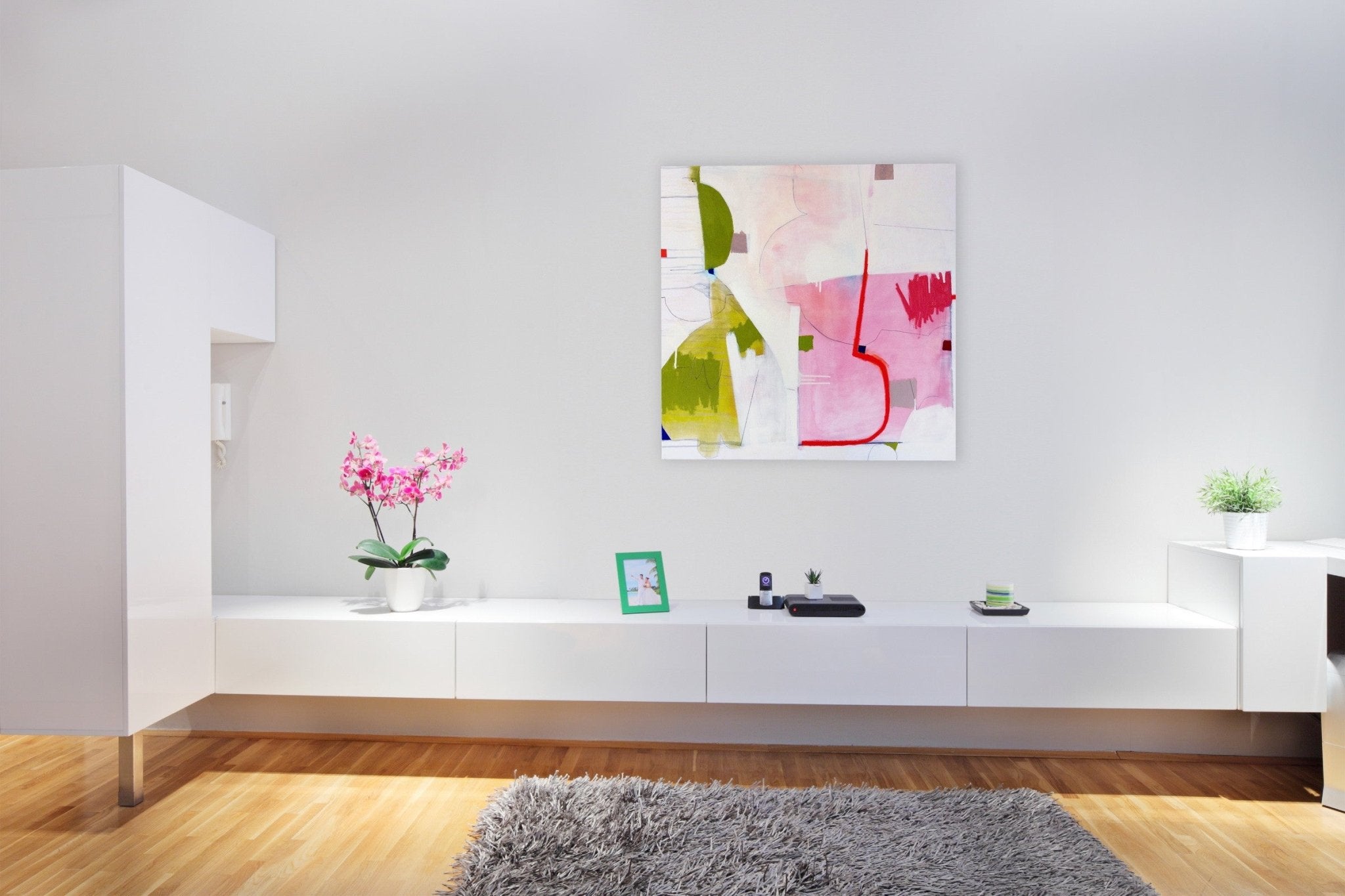 Notice - ing - Xanda McCagg - Abstract Painting - Ideelart