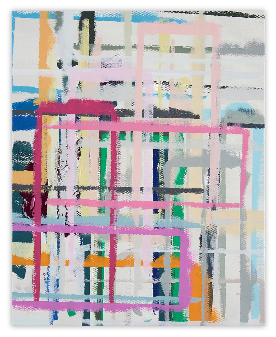 Perfect Coincidence 7 - Kyong Lee - Abstract Painting - Ideelart