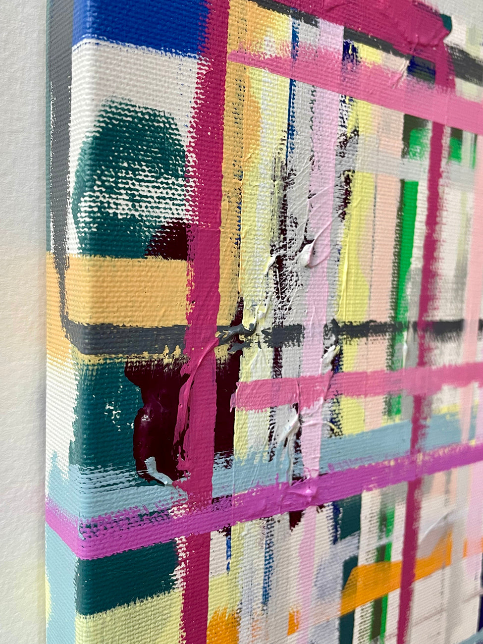 Perfect Coincidence 7 - Kyong Lee - Abstract Painting - Ideelart