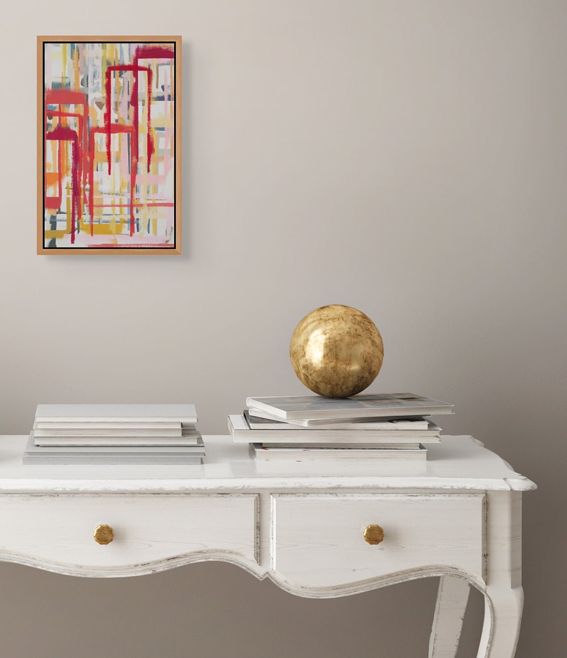 Perfect Coincidence 12 - Kyong Lee - Abstract Painting - Ideelart