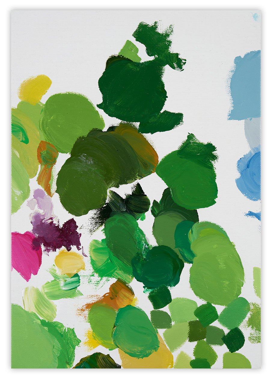 Perfect Coincidence 18 - Kyong Lee - Abstract Painting - Ideelart