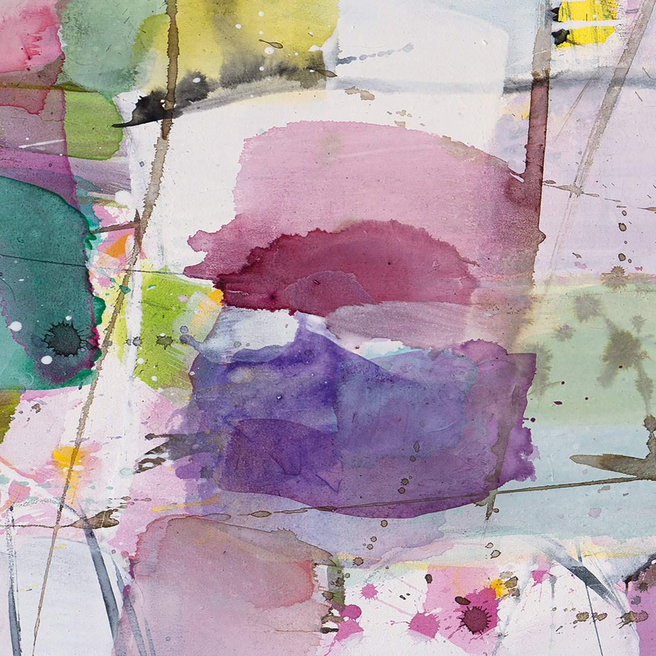 Durchsummte Luft - Greet Helsen - Abstract Painting - Ideelart