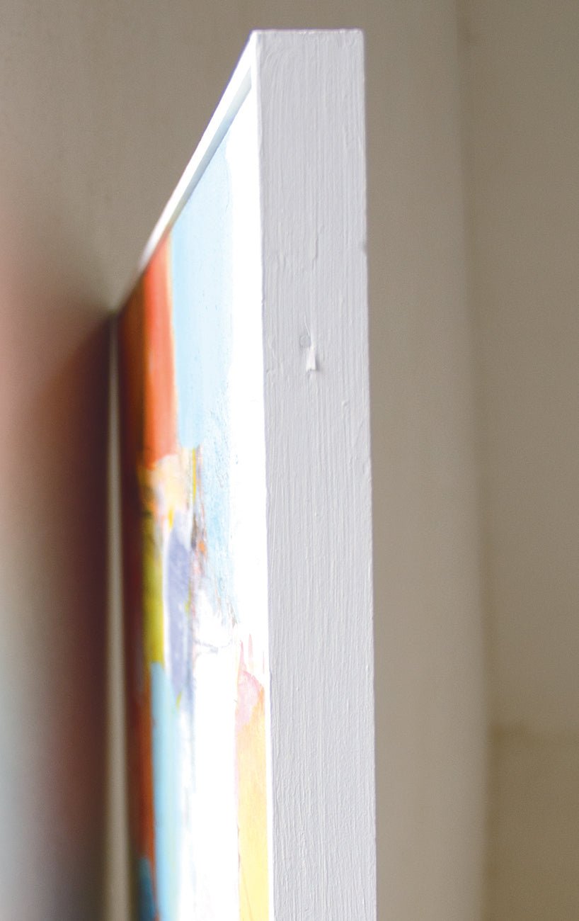 Città vecchia - Greet Helsen - Abstract Painting - Ideelart