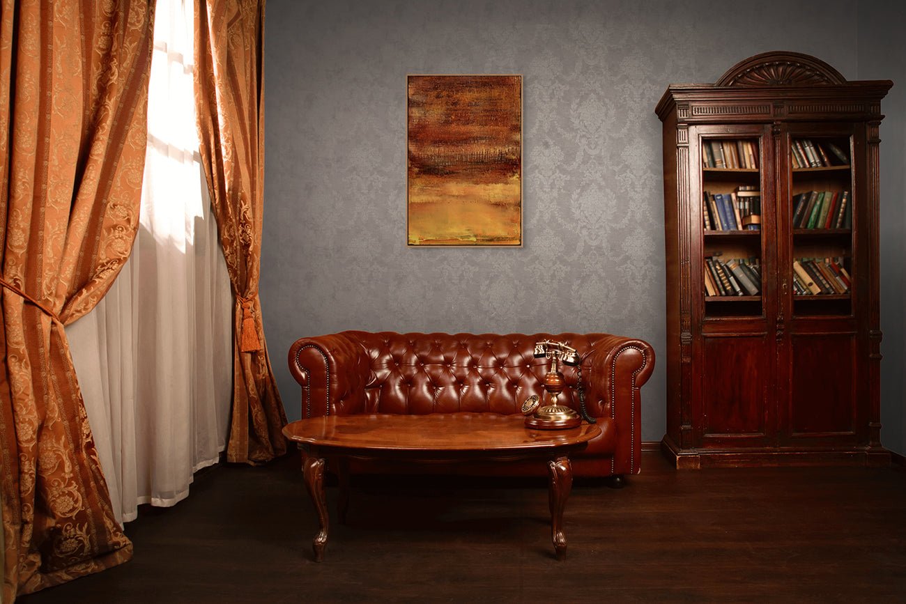 Ship of Theseus 4 - Yari Ostovany - Abstract Painting - Ideelart