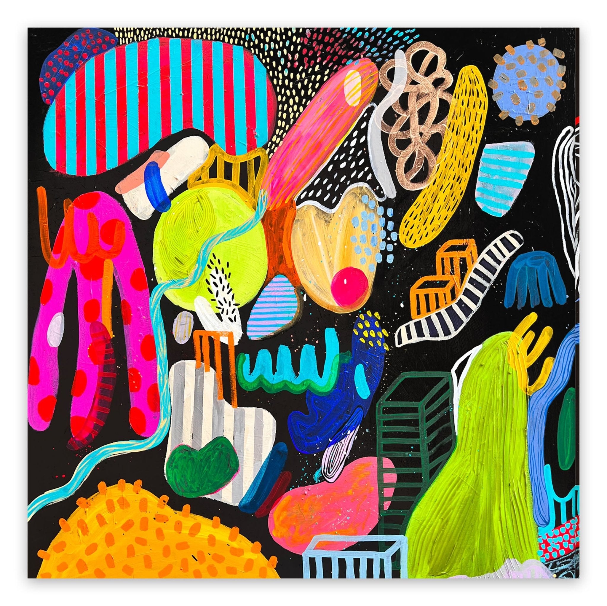 Creation I - Daniela Marin - Abstract Painting - Ideelart