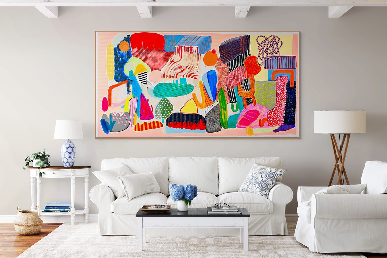 Laberinto - Daniela Marin - Abstract Painting - Ideelart