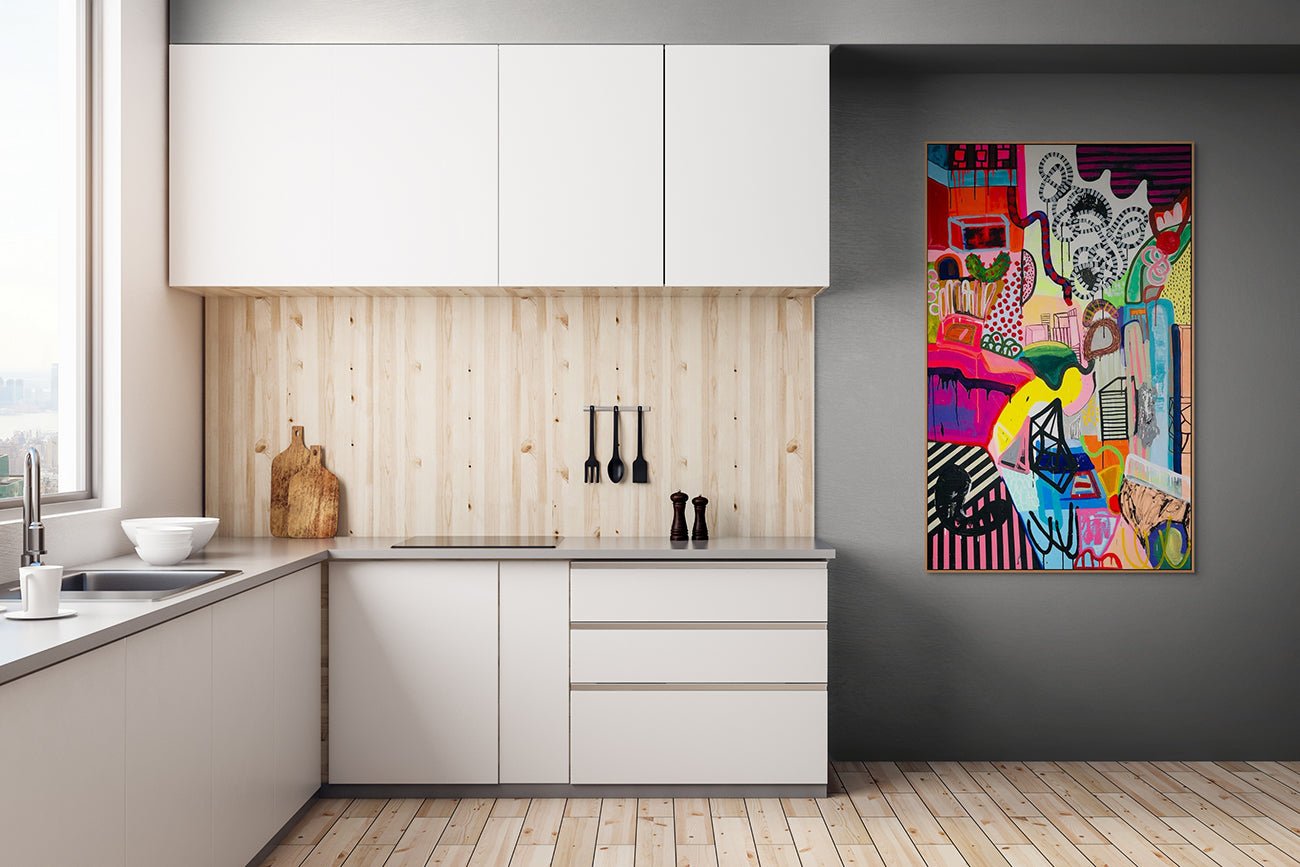 Vista I - Daniela Marin - Abstract Painting - Ideelart