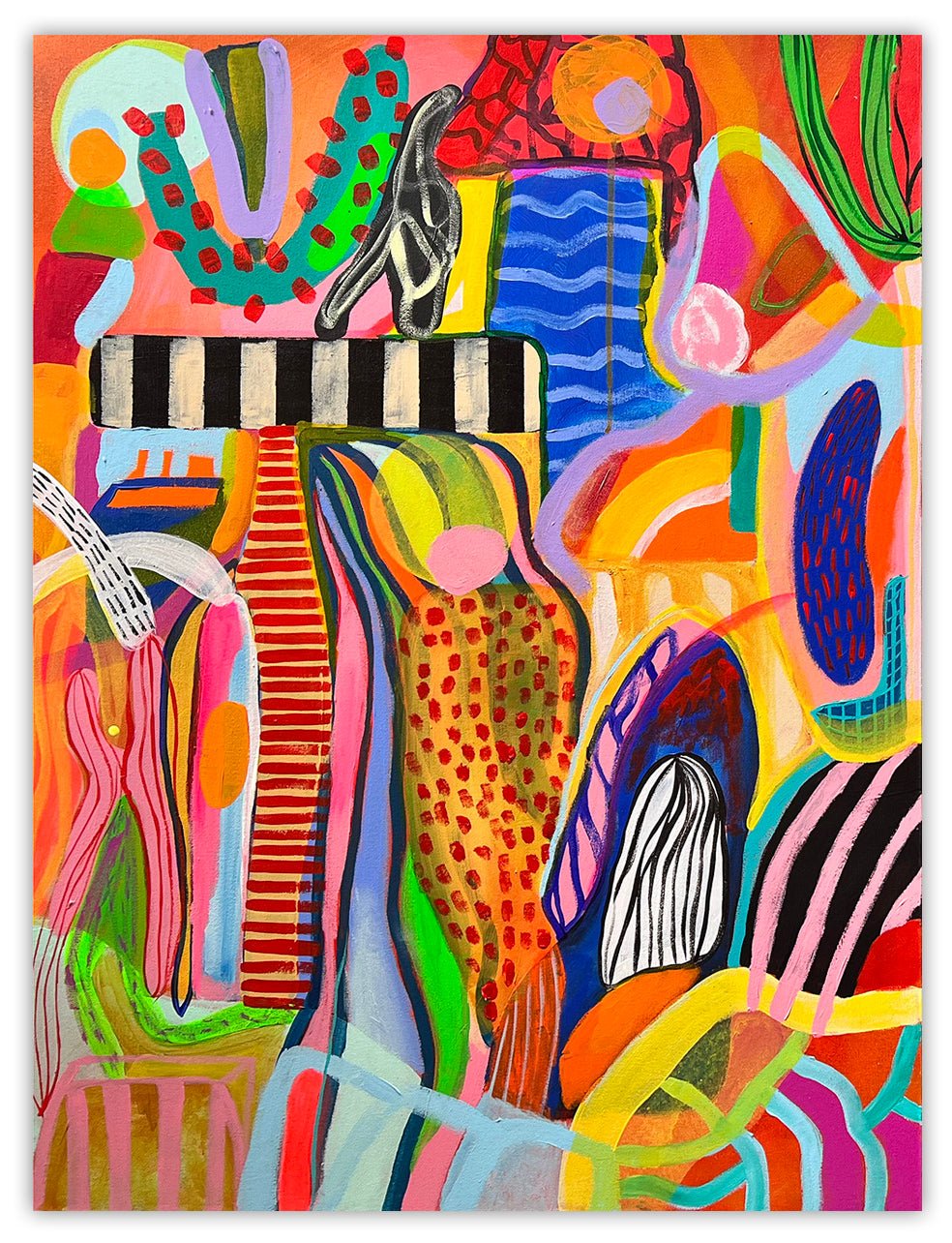 Barotrópico XI - Daniela Marin - Abstract Painting - Ideelart