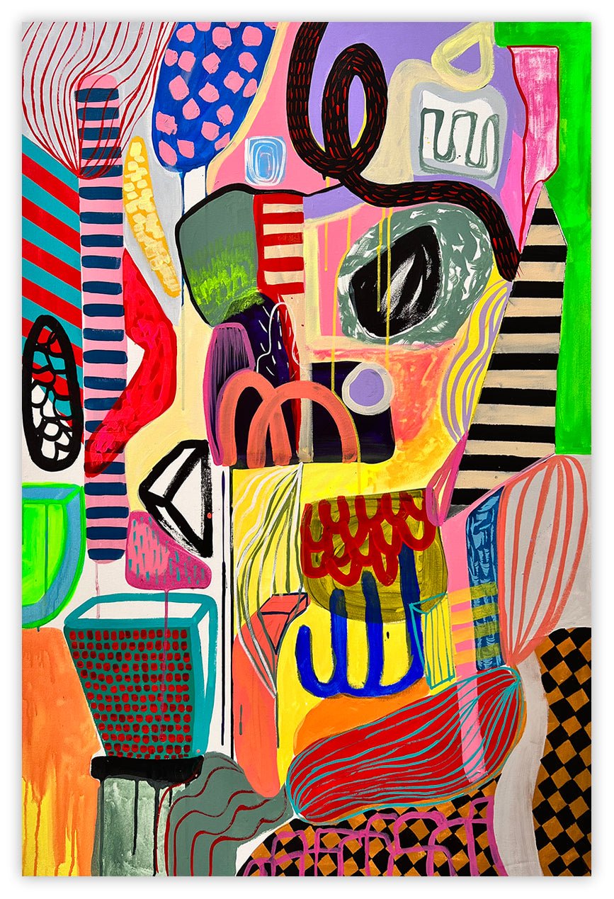 Barotrópico II - Daniela Marin - Abstract Painting - Ideelart