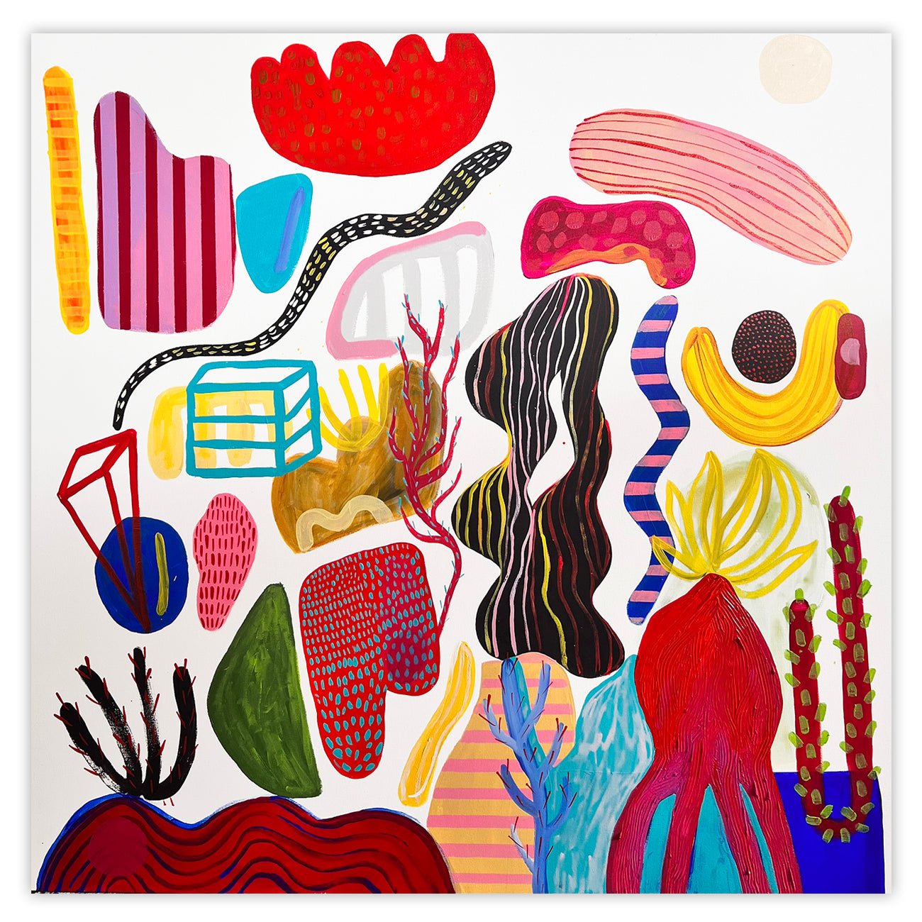 Medusae I - Daniela Marin - Abstract Painting - Ideelart