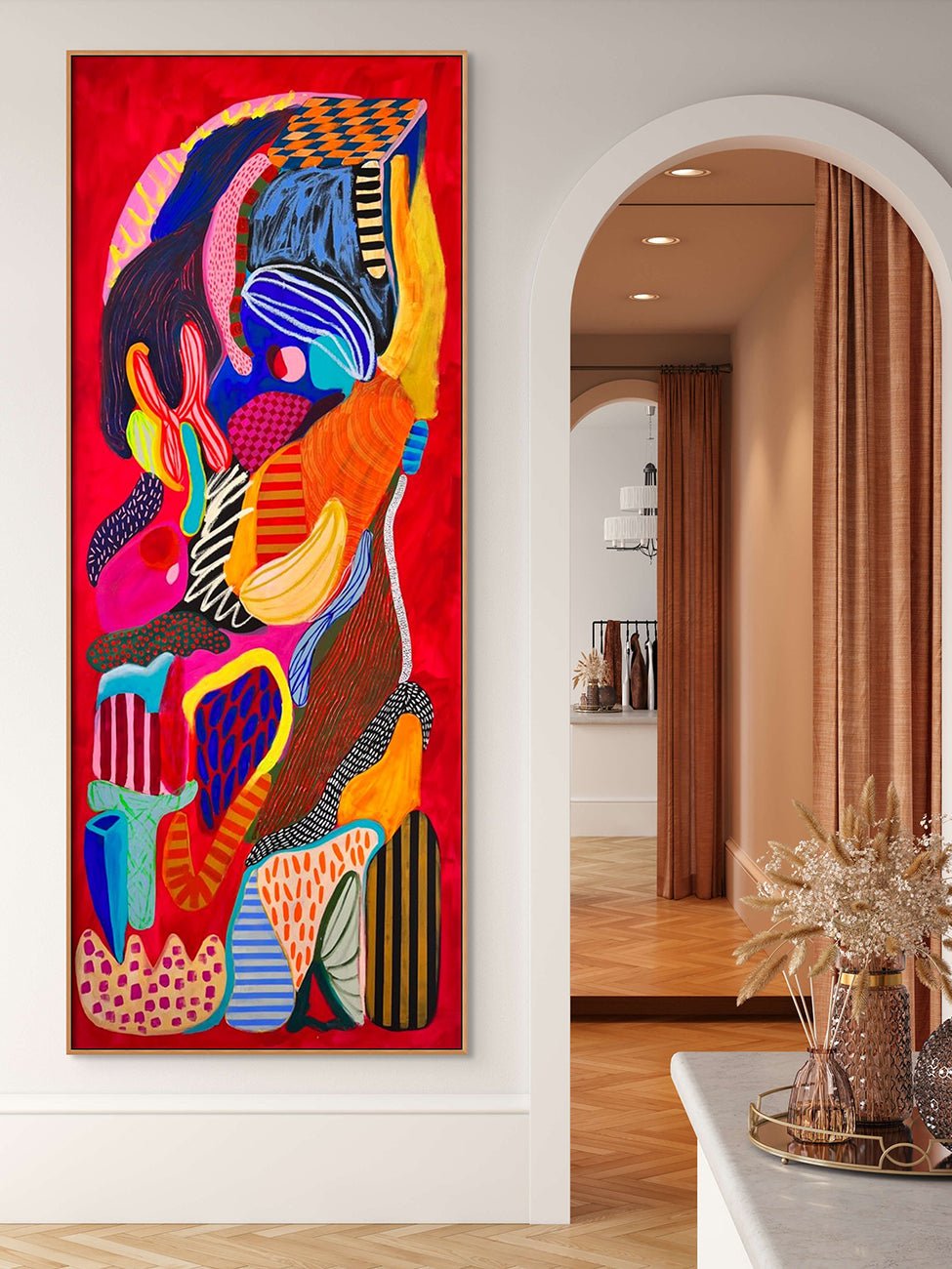 Tropicalisimo - Daniela Marin - Abstract Painting - Ideelart